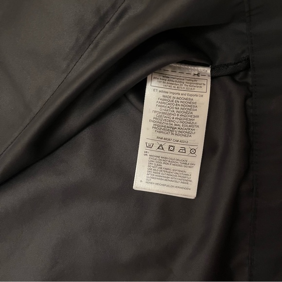 Adidas Originals R.Y.V. Cropped Track Top Black Size L - Picture 12 of 14